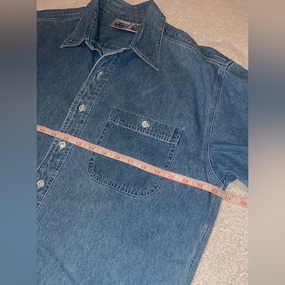 Vintage Disney Store Winnie the Pooh 
Denim Shirt Long Sleeve. - Picture 6 of 10
